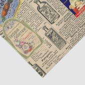 Vintage deoupage Ephemera Kataloganzeigen Seidenpapier (Ausschnitt)