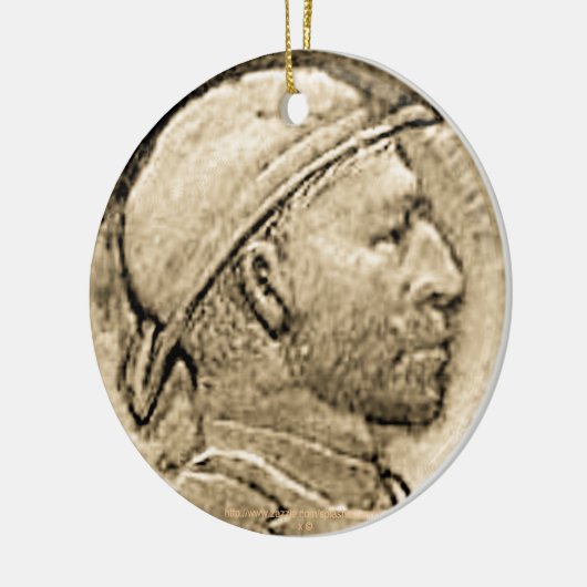 "Vintage 'DEPRESSION HOBO NICKLE' Ornament (Links)