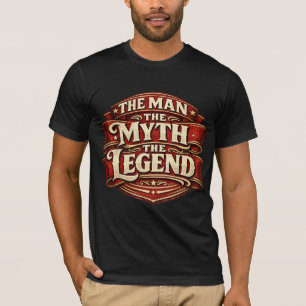 Vintage Der Mann Der Mythos Die Legende Vatertag T-Shirt