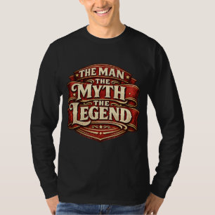 Vintage Der Mann Der Mythos Die Legende Vatertag T-Shirt