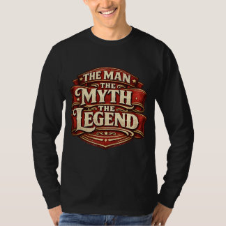 Vintage Der Mann Der Mythos Die Legende Vatertag T-Shirt