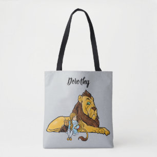 Vintage Der Zauberer von Oz, Dorothy und Toto mit Tasche