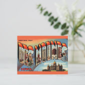 Vintage Des Moines Iowa Postcard Postkarte (Stehend Vorderseite)