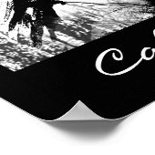 Vintage Design California Quail birds Poster (Ecke)