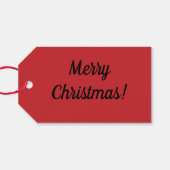 Vintage Design Gift Tag Geschenkanhänger (Rückseite Horizontal)