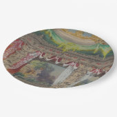 Vintage design paper plates pappteller (Schrägansicht)