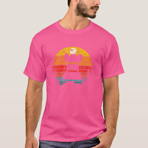 Vintage-Design-Turm-Schachfigur-Kostüm für Schach T-Shirt