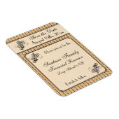 Vintage Design-Wiedersehen, Veranstaltung, Party S Magnet (Rechte Seite)