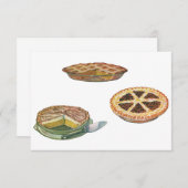 Vintage Desserts, Erntedank Pies, Pecan Pumpkin (Vorne/Hinten)