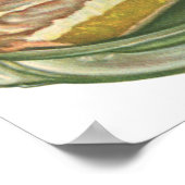 Vintage Desserts, Erntedank Pies, Pecan Pumpkin Poster (Ecke)