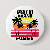 Vintage Destin Strand Florida Button (Vorderseite)