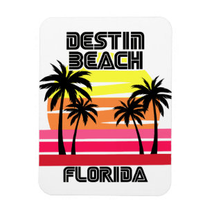 Vintage Destin Strand Florida Magnet