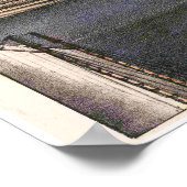 Vintage Detailed New York Map Poster 1876 (Ecke)