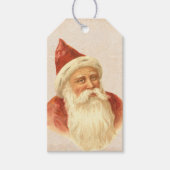 Vintage deutsche Altstadt Weihnachten Geschenkanhänger (Vorderseite)