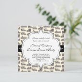 Vintage deutsche Autos für antike Autos Einladung (Stehend Vorderseite)