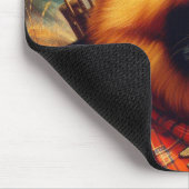 Vintage deutsche Hirtenmalerei Mousepad (Ecke)