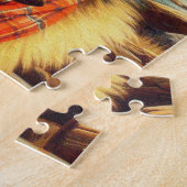 Vintage deutsche Hirtenmalerei Puzzle (Seite)