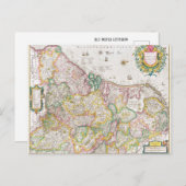 Vintage deutsche Karte (Vorne/Hinten)