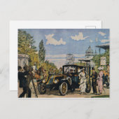 Vintage deutsche Kfz-Postkarte Postkarte (Vorne/Hinten)