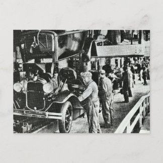 Vintage deutsche Kfz-Postkarte Postkarte