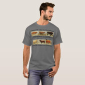 Vintage Deutsche Kuh T-Shirt (Vorne ganz)