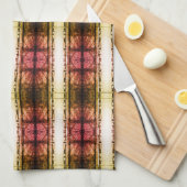 Vintage deutsche Mauer Geschirrtuch (Viertel Falte)