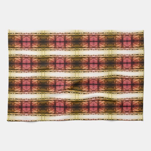 Vintage deutsche Mauer Geschirrtuch (Horizontal)