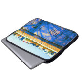 Vintage deutsche Mauer Laptopschutzhülle (Vorne Knopf)