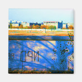 Vintage deutsche Mauer Magnet (Vorne)