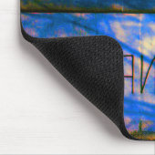 Vintage deutsche Mauer Mousepad (Ecke)