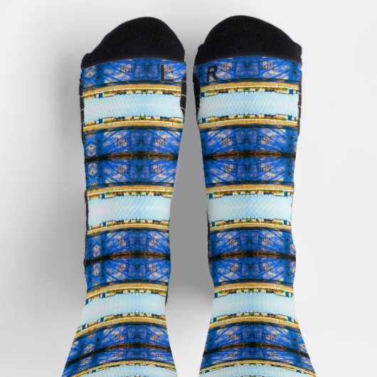 Vintage deutsche Mauer Socken (Oben)