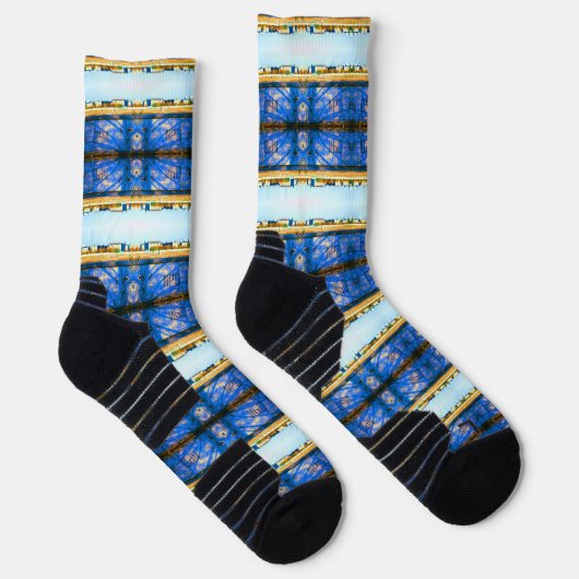 Vintage deutsche Mauer Socken (Rechts)