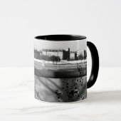 Vintage deutsche Mauer Tasse (VorderseiteRechts)