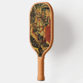 Vintage Deutsche Mittelalterliche Renaissance Lieb Pickleball Schläger (Links)