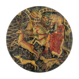 Vintage Deutsche Mittelalterliche Renaissance Lieb Schneidebrett