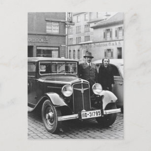 Vintage deutsche Postkarte