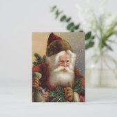 Vintage deutsche Santa Post Card Feiertagspostkarte (Stehend Vorderseite)