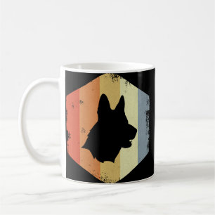 Vintage Deutscher Schäferhund Kaffeetasse