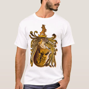 Vintage deutscher Skorpion-Wappen T-Shirt