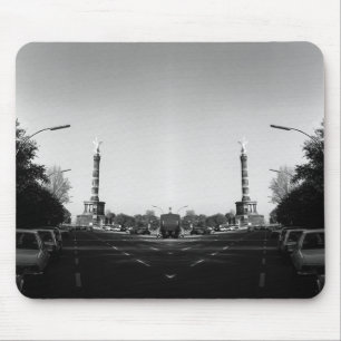 Vintage Deutschland Berlin 17. Juni Straße 1970 Ma Mousepad