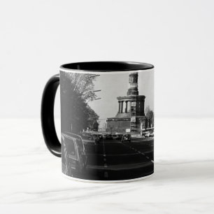 Vintage Deutschland Berlin 17. Juni Straße 1970 Tasse