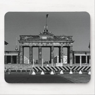 Vintage Deutschland Berlin Brandenburger Tor 1970 Mousepad