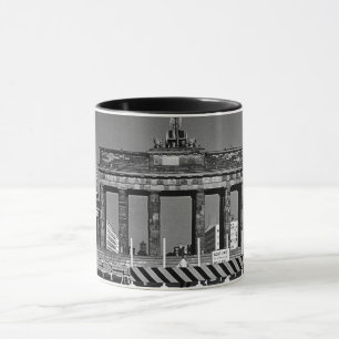 Vintage Deutschland Berlin Brandenburger Tor 1970 Tasse