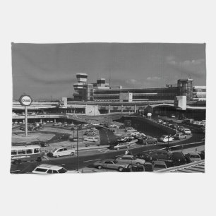 Vintage Deutschland Berlin Der Flughafen Tegel Geschirrtuch