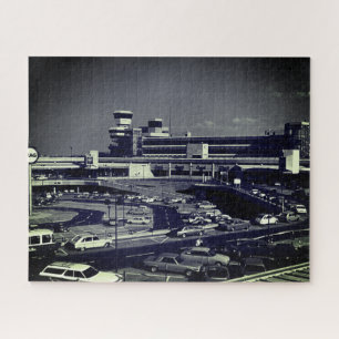 Vintage Deutschland Berlin Flughafen Tegel Puzzle
