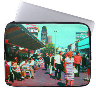 Vintage Deutschland Berlin Kurfürstendamm Avenue Laptopschutzhülle