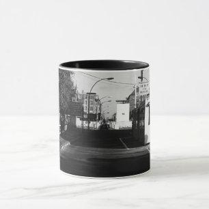 Vintage Deutschland Grenzpfosten Ost-West-Berlin 1 Tasse