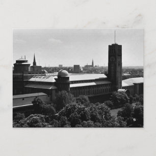 Vintage Deutschland München Deutsch Museum Postkarte