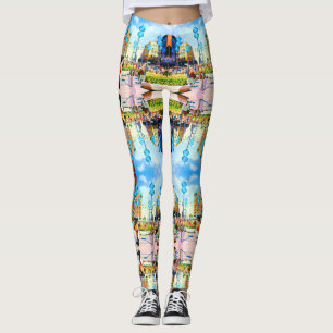 Vintage Deutschland München Stadttor Karistor Leggings