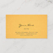 Vintage Devil Business Card Visitenkarte (Rückseite)